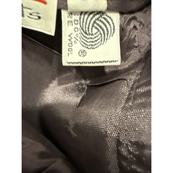 Vintage Talbots Skirt Size 10 Black/Dark gray 100% Wool Pencil USA - Picture 6 of 8